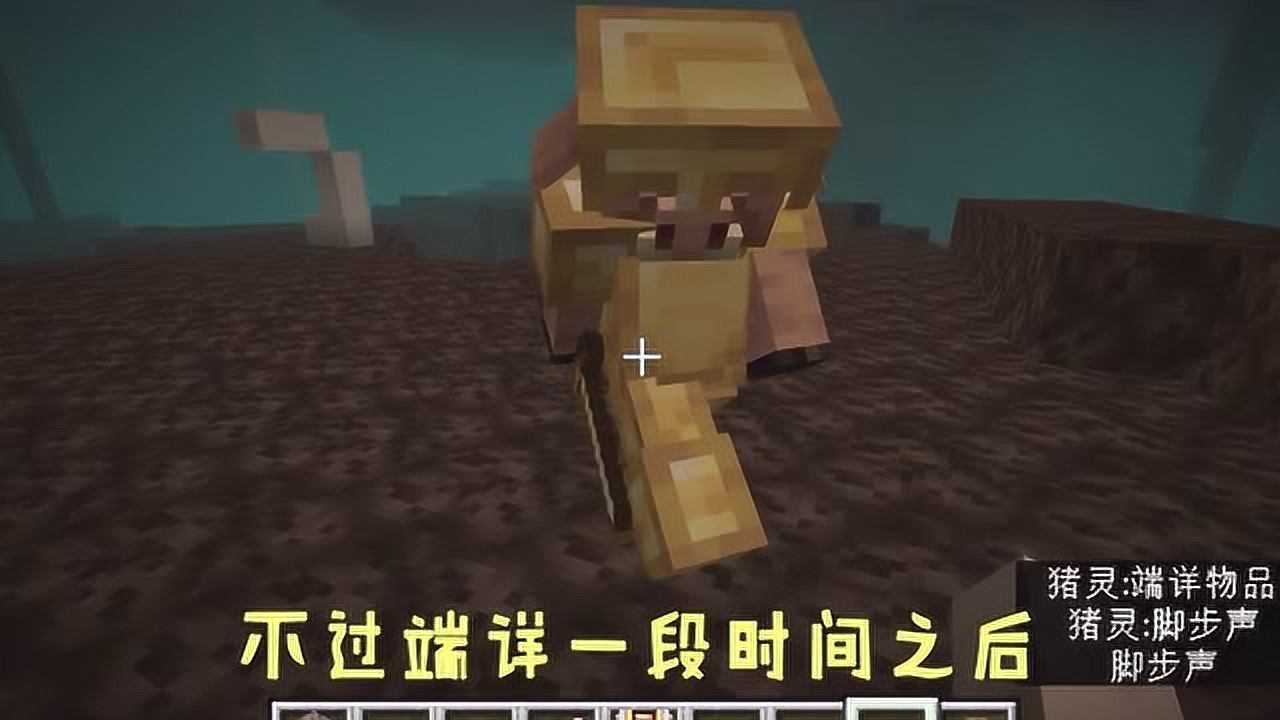 我的世界:你了解猪灵吗,一定要小心幼年猪灵!_腾讯视频