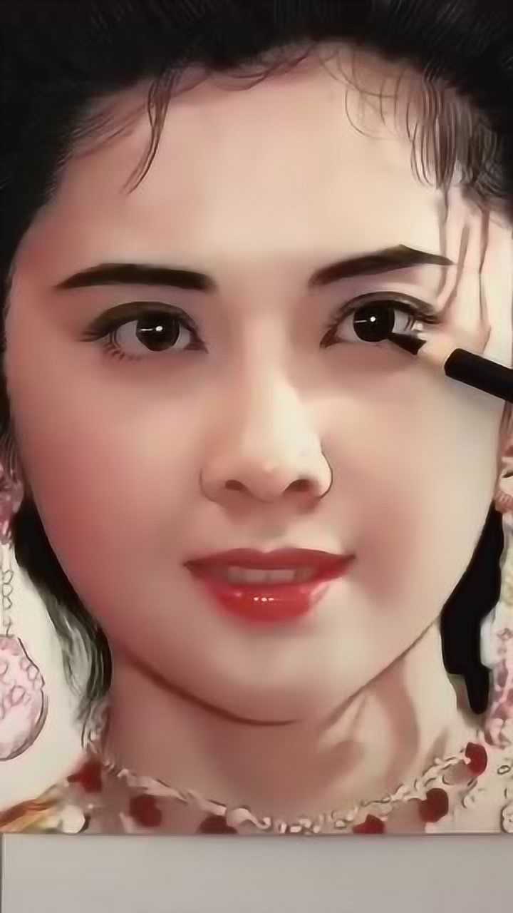 大师手绘女儿国国王,看到成品那一刻,网友美妙绝伦