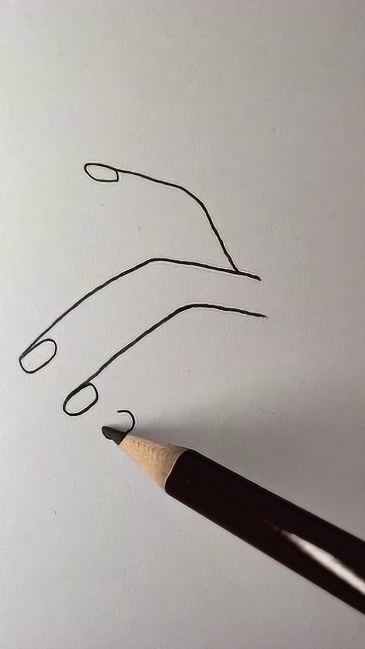 用6666画手,超级简单地画法