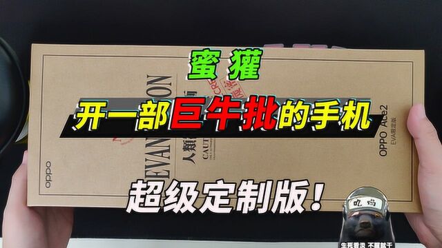 突击手蜜獾:开一部酷炫狂拽的定制手机OPPO Ace2 EVA!