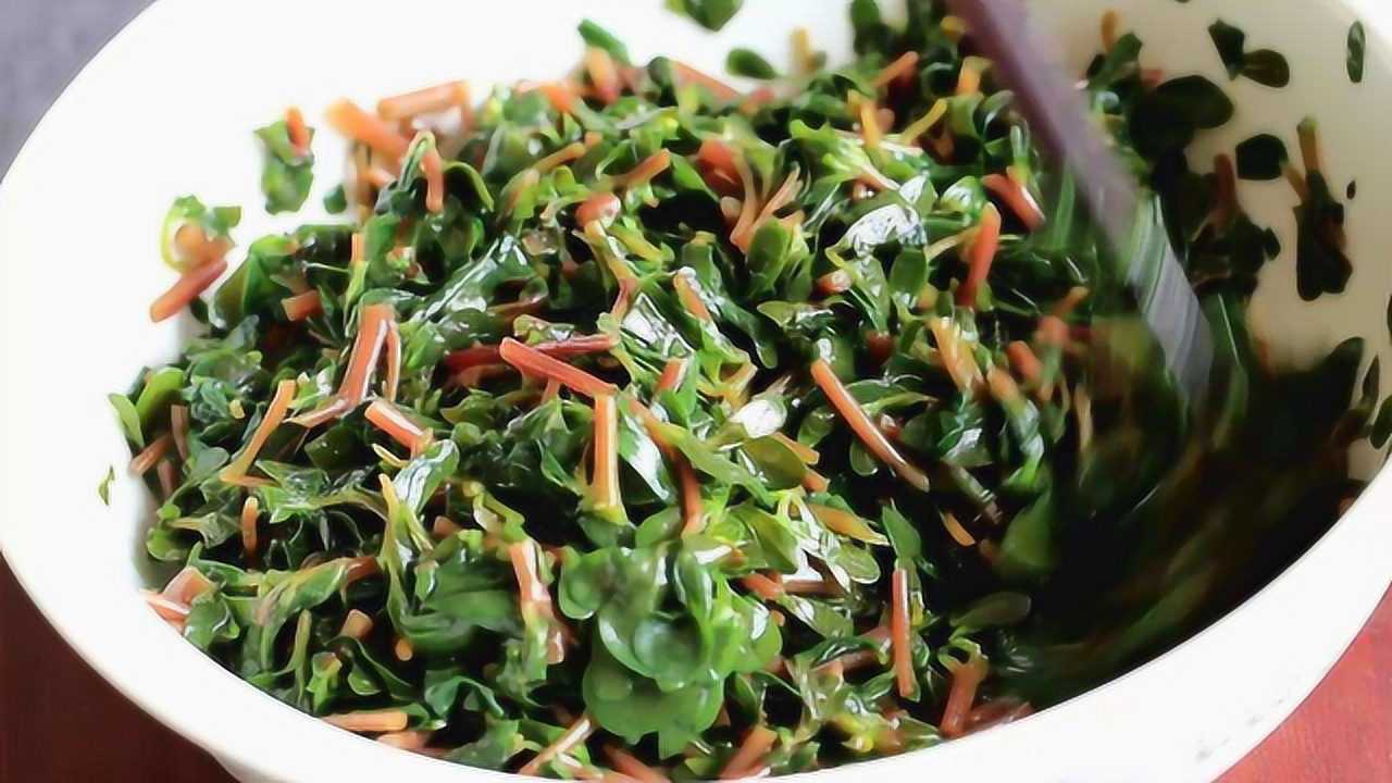 马蜂菜最简单美味的做法!农村残疾姑娘独家秘制,营养美味又好吃!