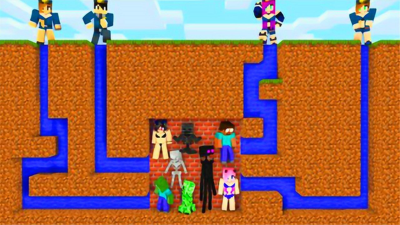 Minecraft动画：恐惧魔王的手下又来捣乱了_高清1080P在线观看平台_腾讯视频}