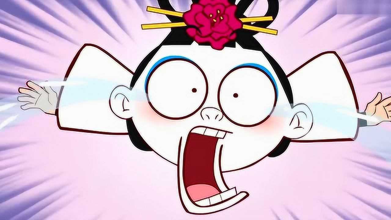 《搞笑阿衰》大脸妹扮演嫦娥,可惜太胖了,飞不起来