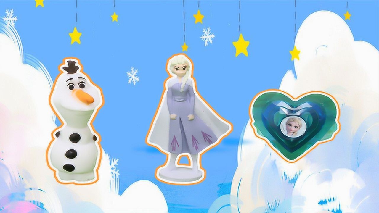 冰雪奇缘奇趣蛋拆出爱心水晶戒指艾莎公主雪宝_高清1080p在线观看平台