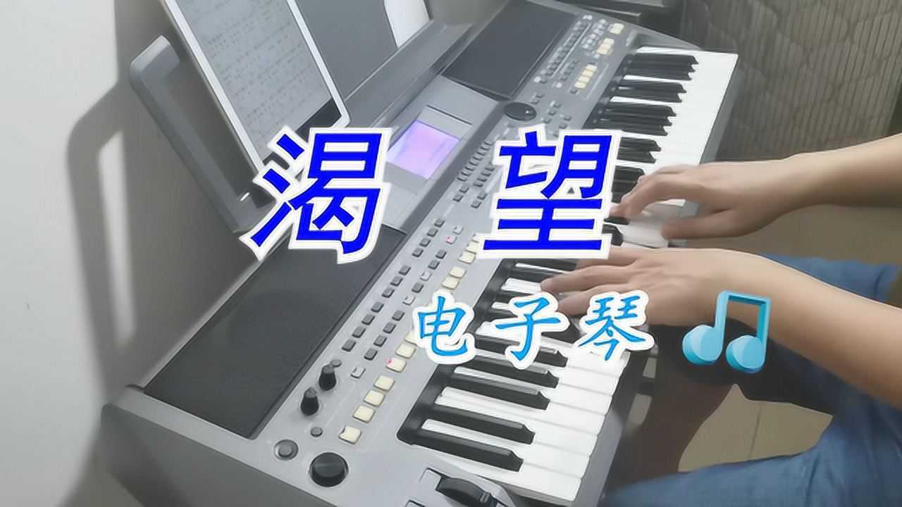 经典老歌《渴望》符正校电子琴演奏版,一首好听的电视剧主题曲