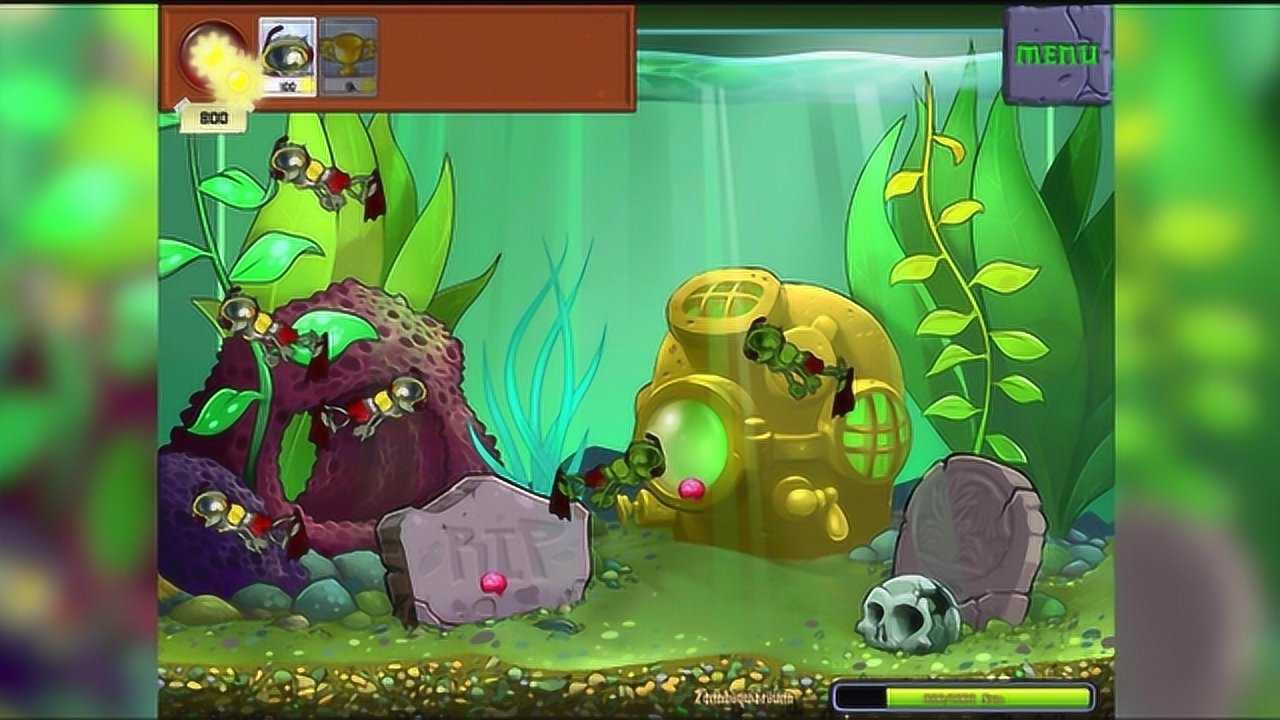 pvz zombiquarium植物大战僵尸游泳僵尸水族馆