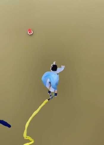 女子穿裙子蹦极瞬间走光结果尴尬了