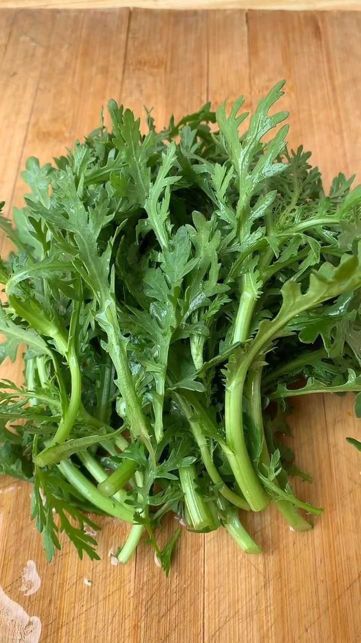 筒蒿这样做吃着很不错哦!