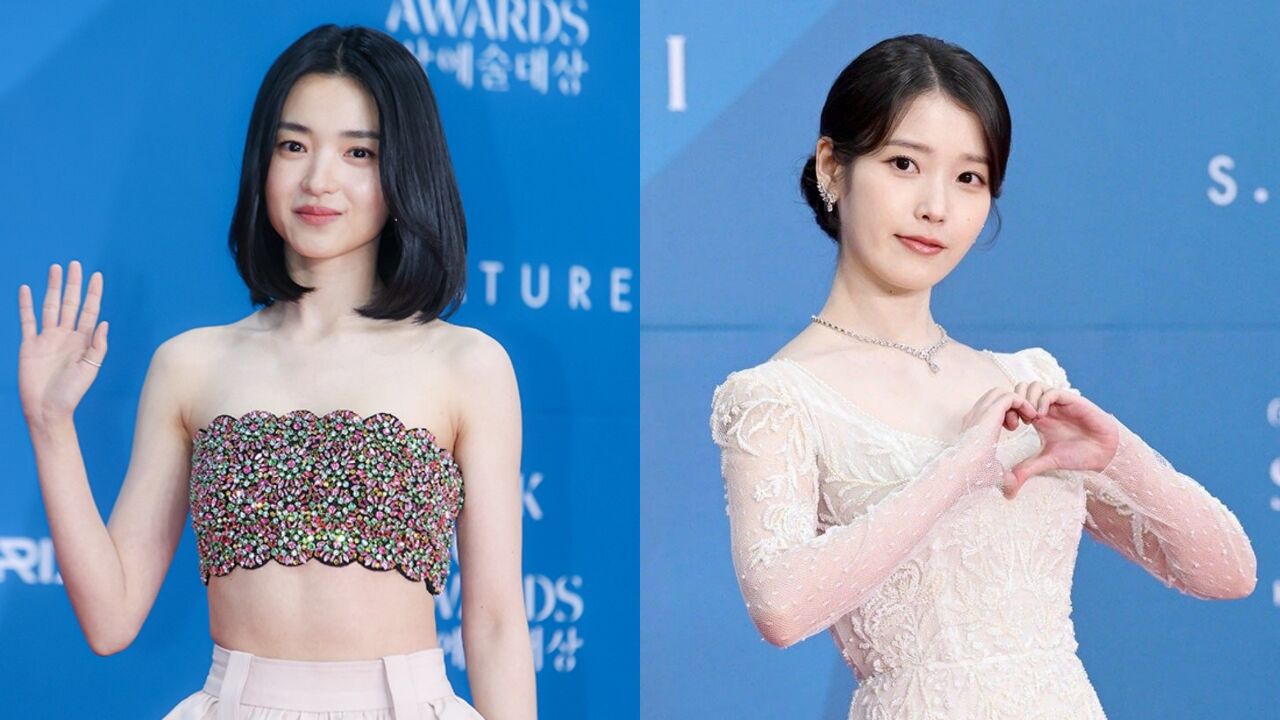 百想奖这一夜，韩国女星个个风情万种，却被一位可爱大妈抢了风头-腾讯新闻