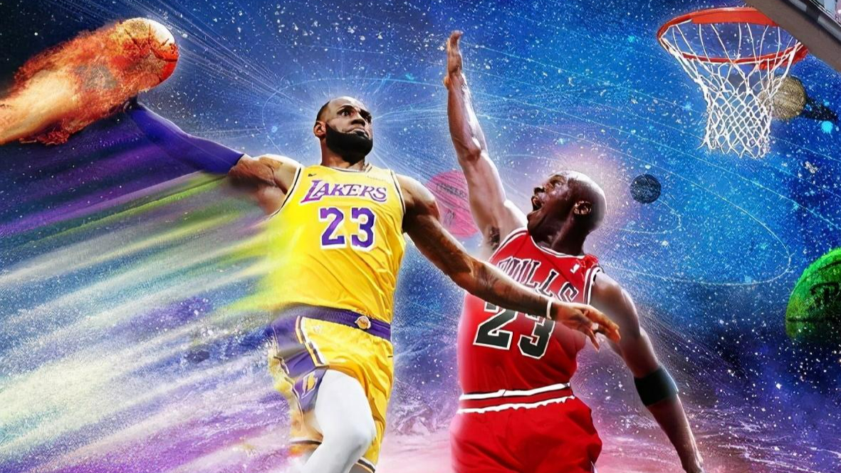 三人篮题 | 乔丹十个得分王和张伯伦100分都比詹姆斯411容易