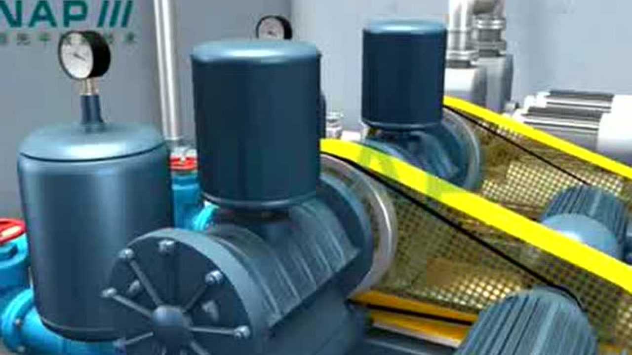 MBR平板膜工艺3D演示_高清