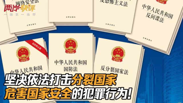 坚决依法打击分裂国家、危害国家安全的犯罪行为!