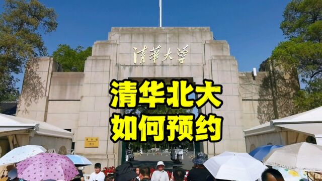 来北京旅游怎么预约清华北大?这几点一定要注意,否则进不去!