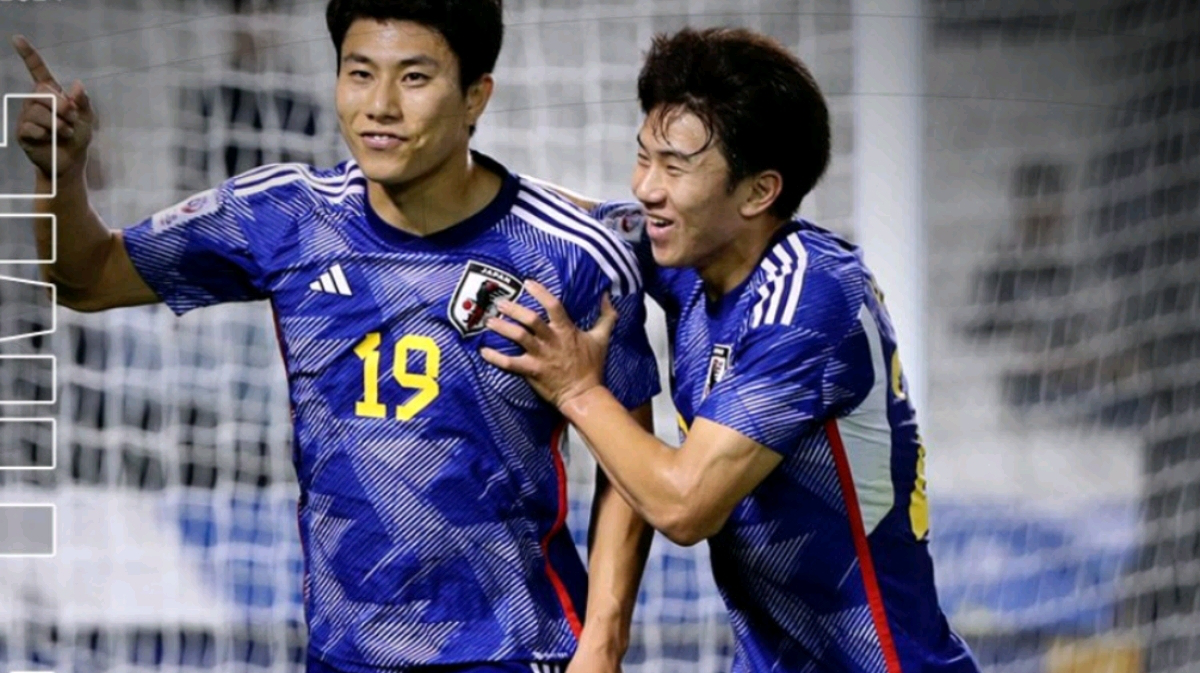 日本国奥2-0伊拉克将与乌兹争冠,流畅高效传递破门