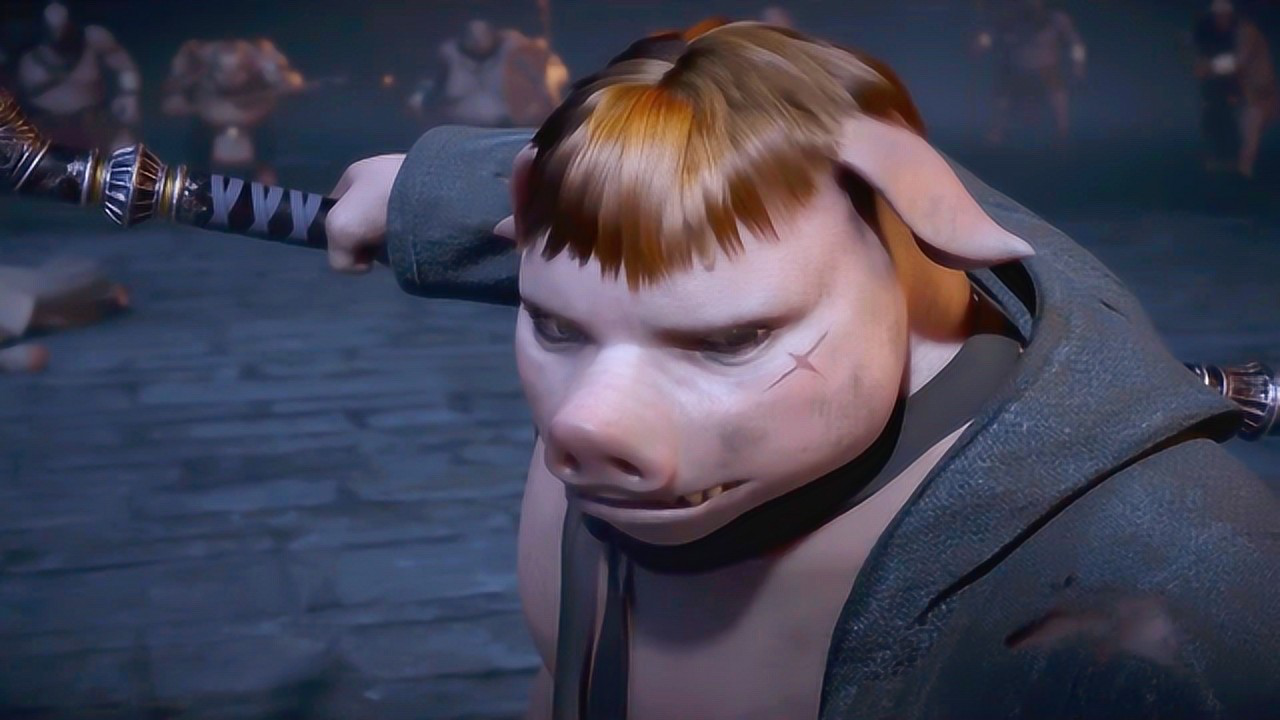 西行纪猪八戒恢复真身九齿钉耙暴揍猪勇鬣唐三藏惊呆了