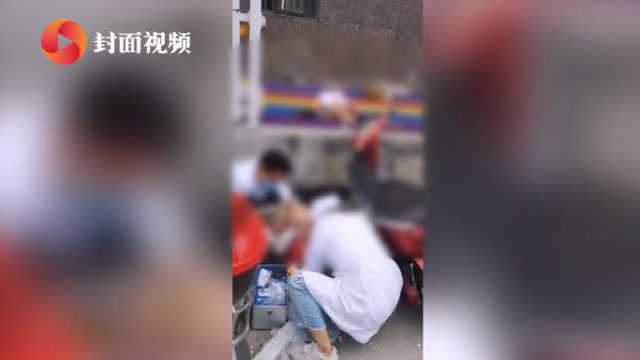 悲剧!江西遂川一女子坠楼砸中行人 双双不治身亡