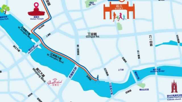 福州国际马拉松线路介绍