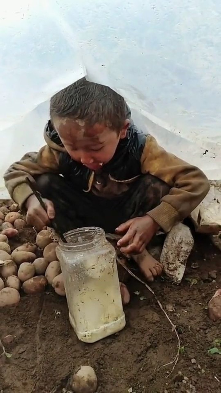 贫困山区孩子们的日常生活_腾讯视频