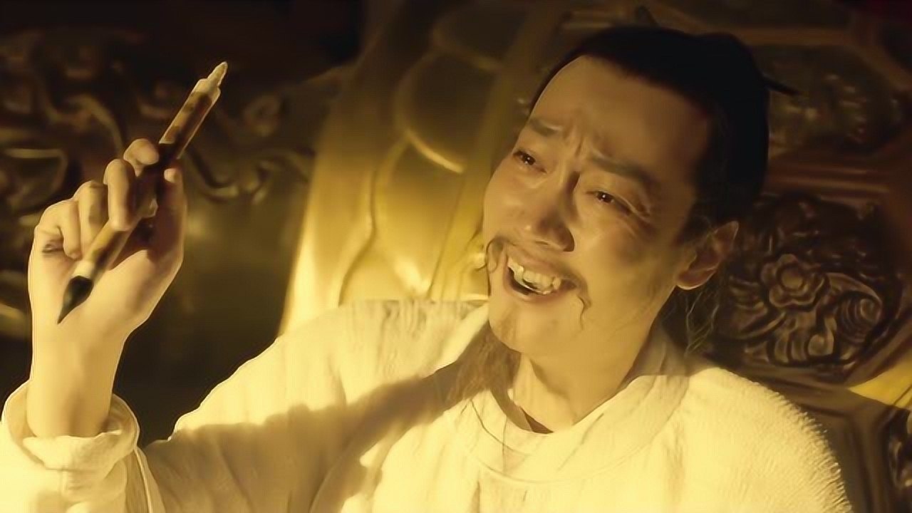 妖猫传:李白突然来了灵感,于是提笔写下了这首流传千古的名诗_高清1080P在线观看平台_腾讯视频