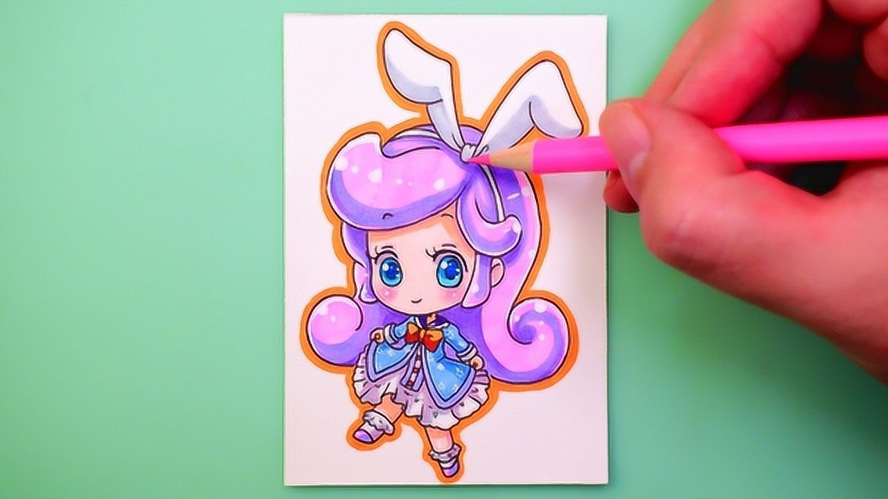 q版小花仙人物千韩的画法,喜欢千韩的小伙伴快来学吧