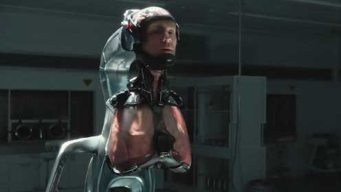 机械战警只有头跟心脏，战斗力却爆表，一部超燃科幻电影！
