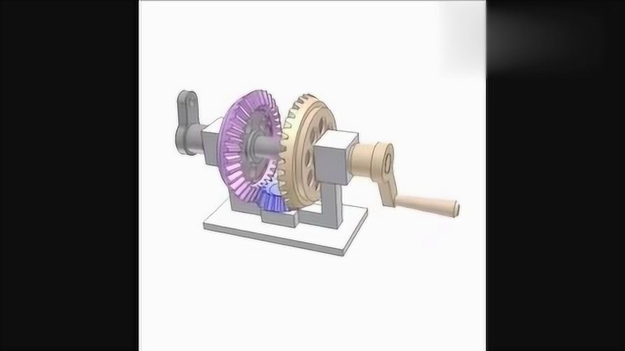 双向转单向传动机构看看是怎么设计的