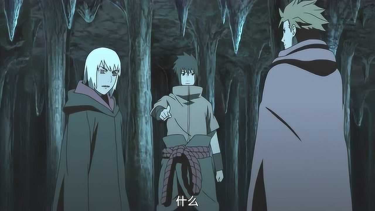 火影:水月重吾找到佐助,一个研究兜,一个盯着红豆看,还是红豆好看啊