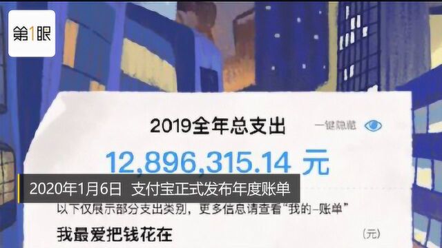 支付宝年度账单又双叒叕来了,2019你的钱都去哪儿了?