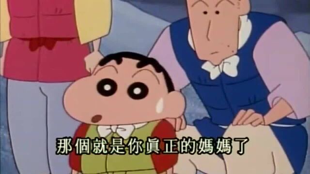 蜡笔小新:小新的亲生妈妈,果然是个大美女,太真实!