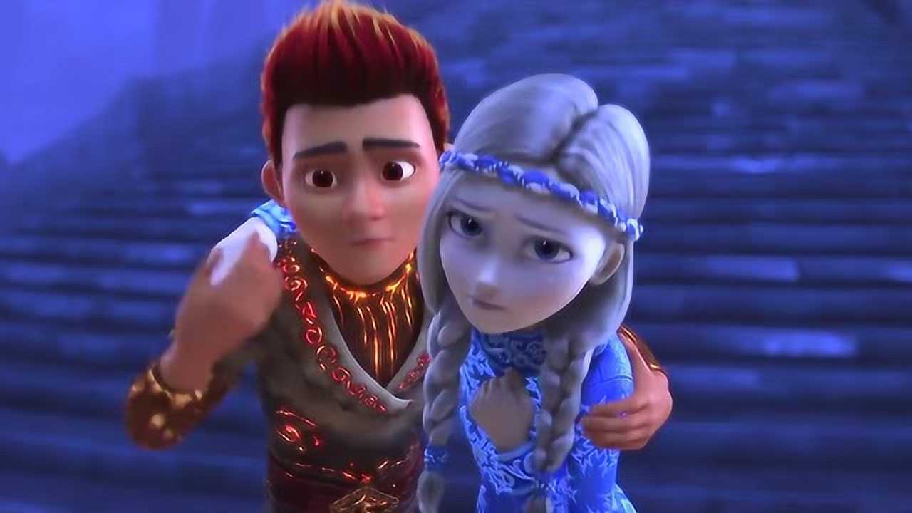 《冰雪女王》格尔达用魔法灭了火海,能量少了她很虚弱_电影_高清1080p