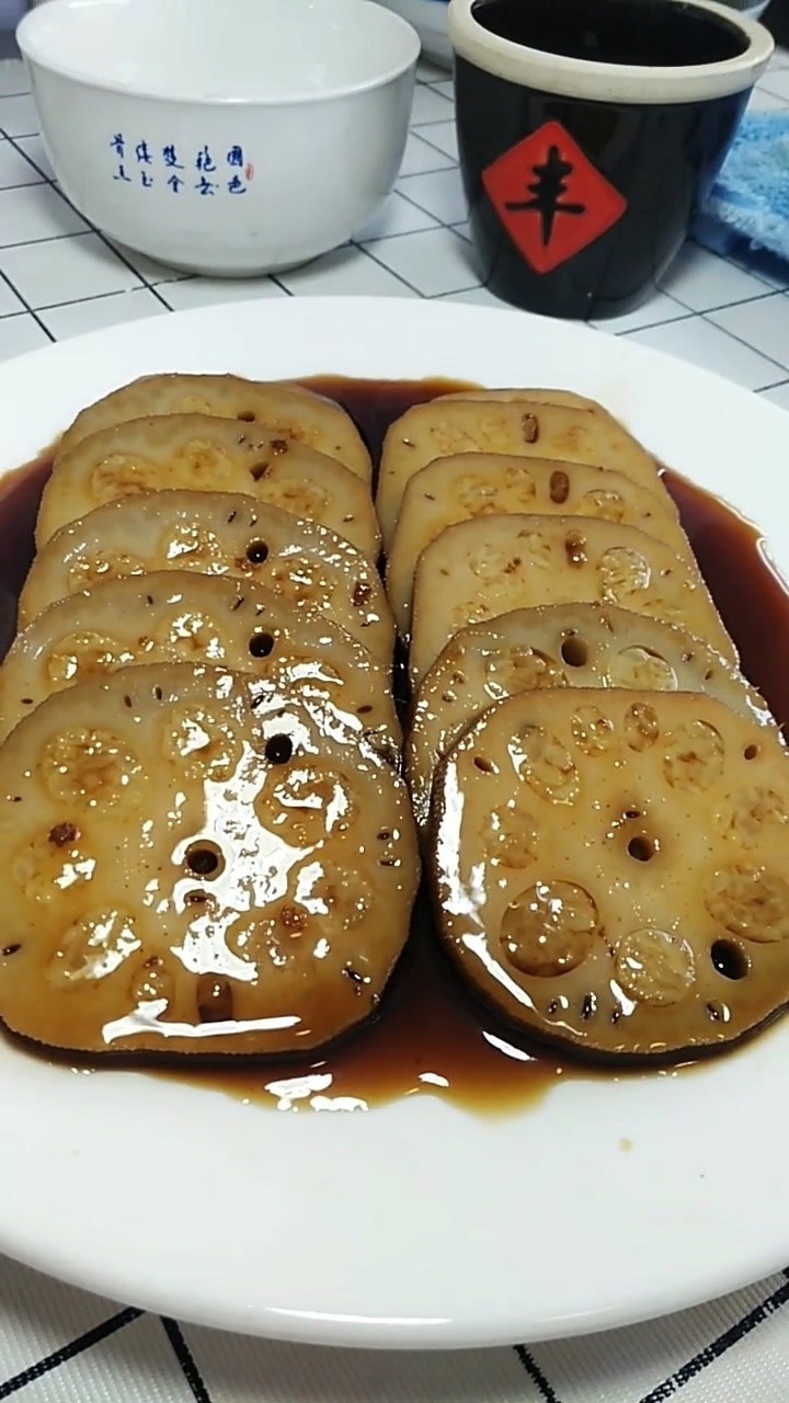 香糯可口的糯米藕夹