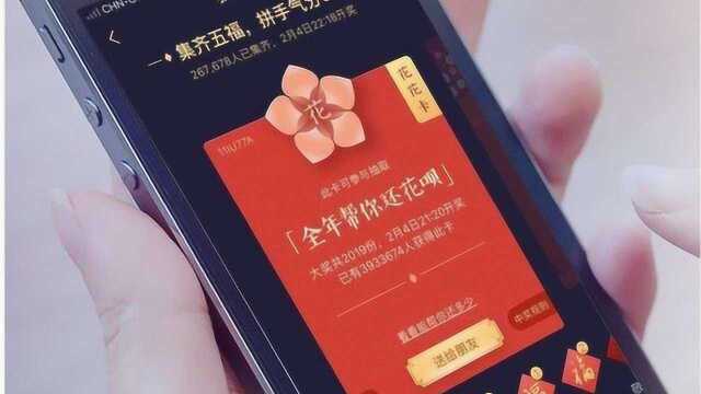 上一年中奖的“花花卡”用户,如今怎么样了?支付宝帮还花呗了吗