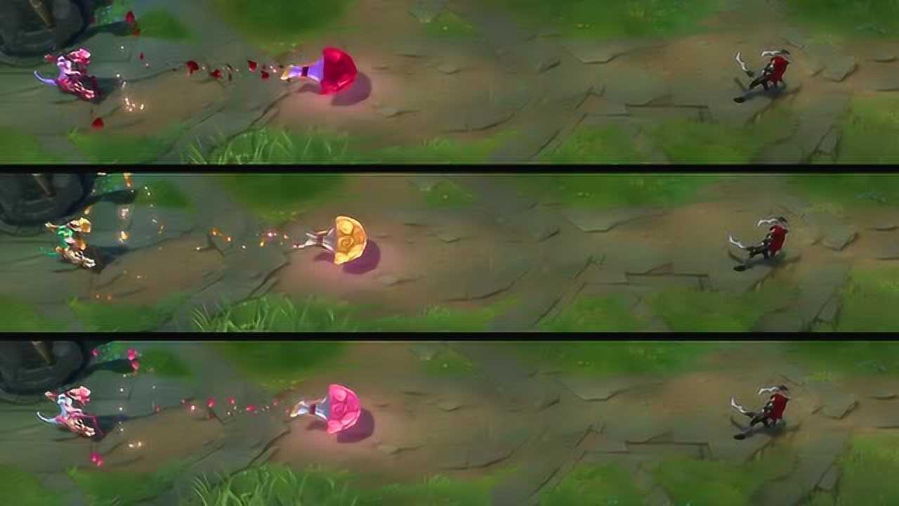 lol皮肤#【情人节 金克丝皮肤&炫彩预览】