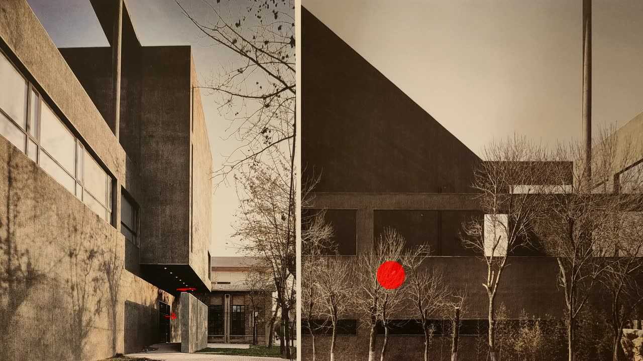 观筑手绘建筑地图第56期天大冯骥才文化艺术研究中心