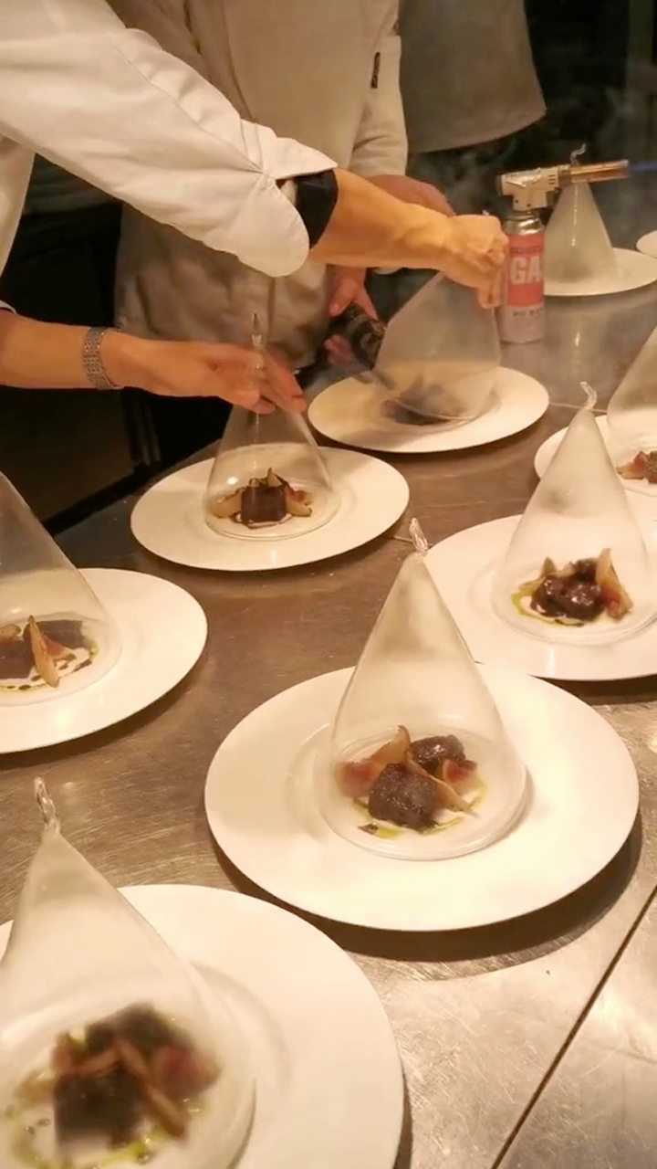 分子料理烟熏法,出餐方式更快!