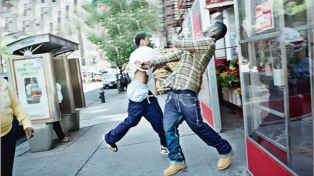 街头拳击ko集锦练家子以一敌六成为教科书