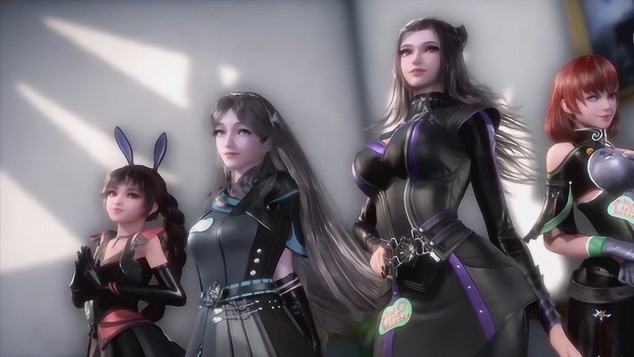 小舞和宁荣荣最可爱她俩只需要站那就很美她更是秒杀二人