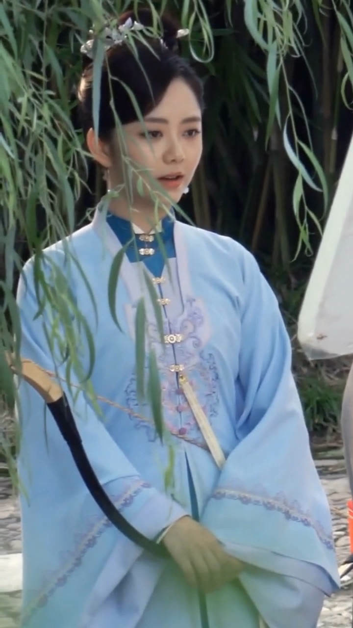 谭松韵锦心似玉拍摄花絮