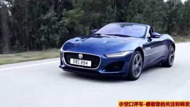 新车速递2021款捷豹FType敞篷车P300