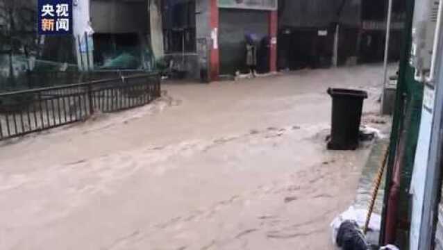 湖北利川局部遇特大暴雨 忠路镇小河片区降雨量达318毫米