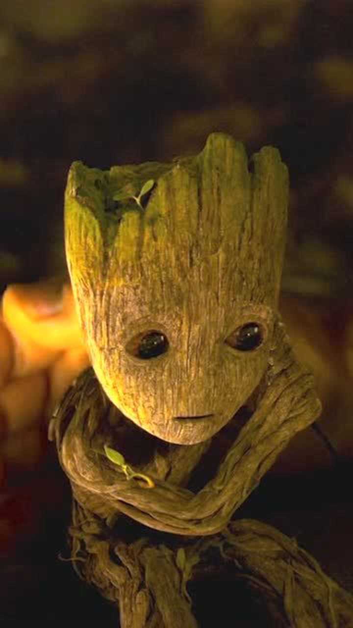 小树人格鲁特一副受委屈的模样不过却很可爱