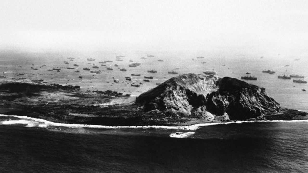 硫磺岛战役太平洋战争中的美日血战日军只有1083人生还