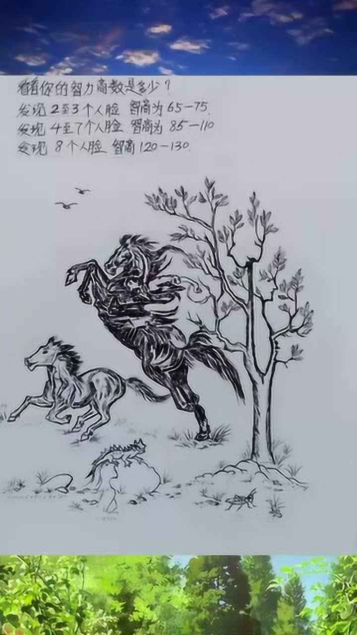 找到3张人脸智商757个智商1108个智商至少130必有过人之处