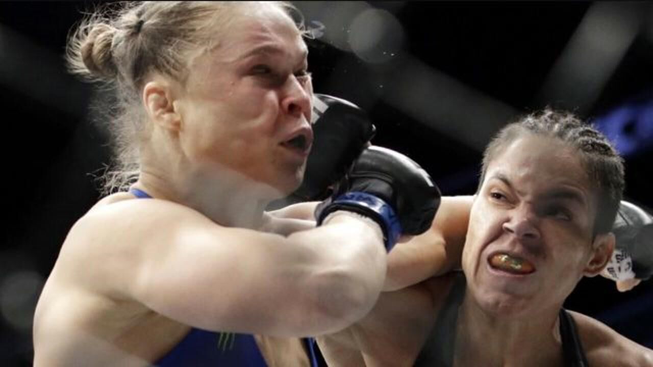 功夫搏击隆达罗西格斗神话被终结直接被打到退役彻底退出mma