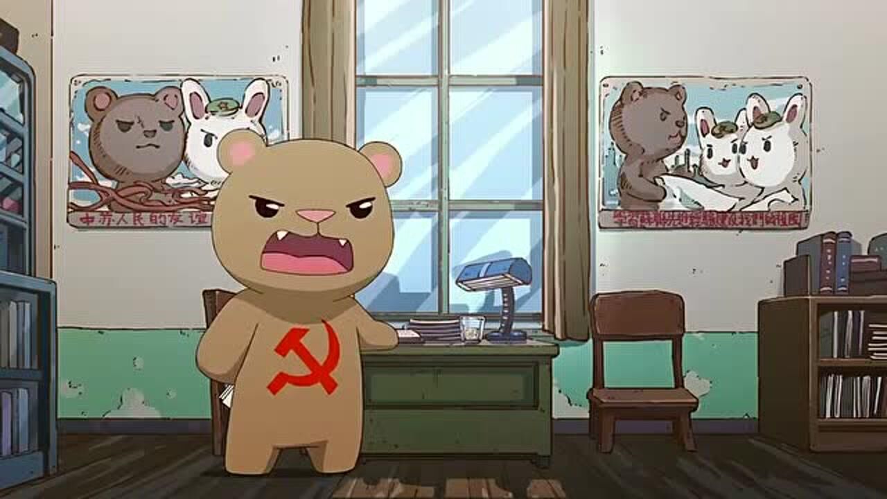 那年那兔那些事儿:毛熊被兔子的认真感动,帮助他们