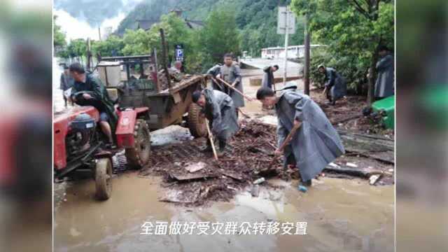 暴雨造成北川18个乡镇35830人受灾 目前正有序开展救灾工作