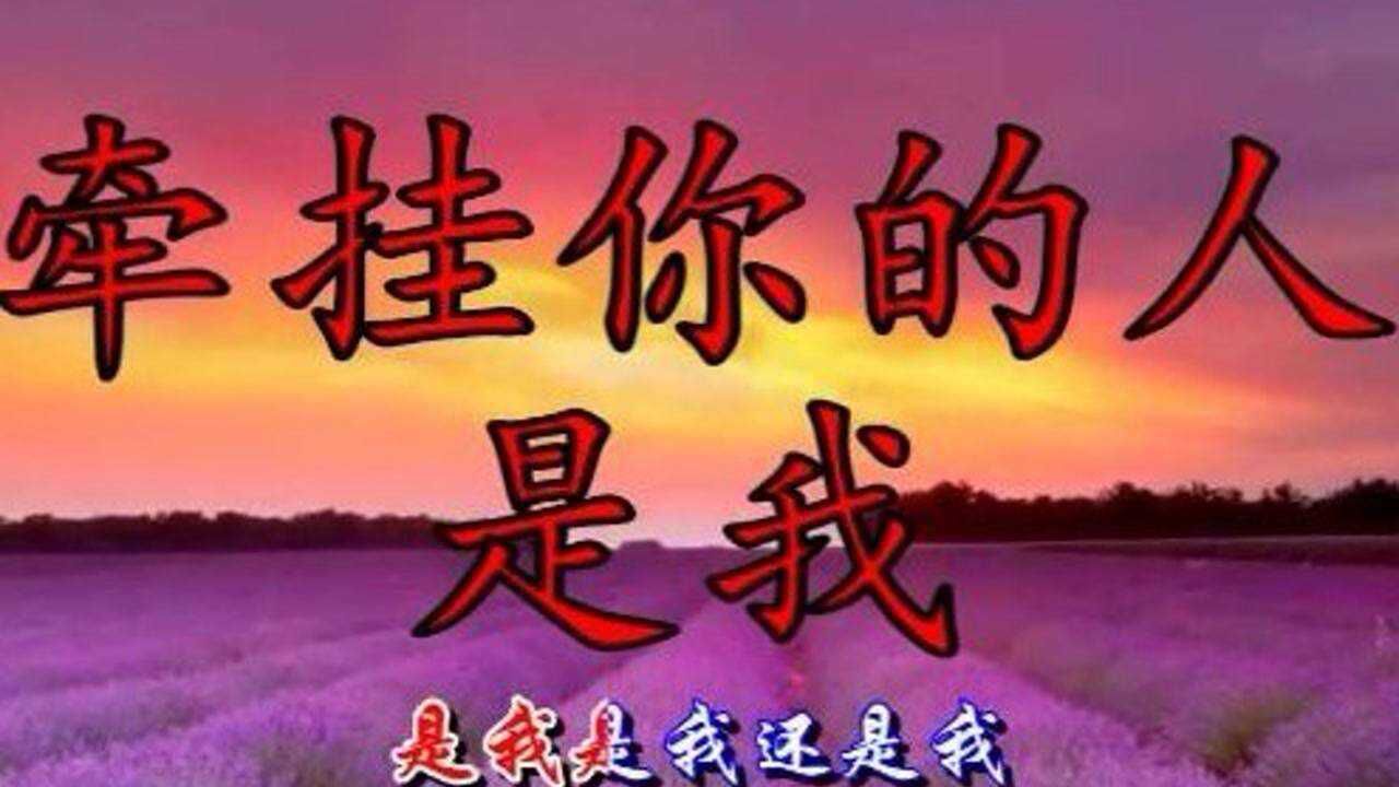 重温经典牵挂你的人是我唱出了多少人的心声