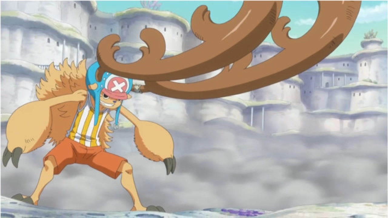 乔巴新变形又帅又可爱,路飞居然说乔巴像独角仙,简直不能忍