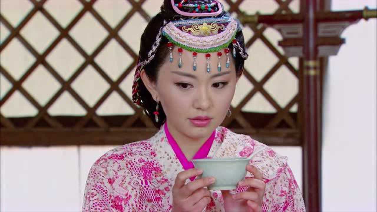 隋唐英雄传小姐在宫里想着将军夫人带来的东西有些怀疑就没喝