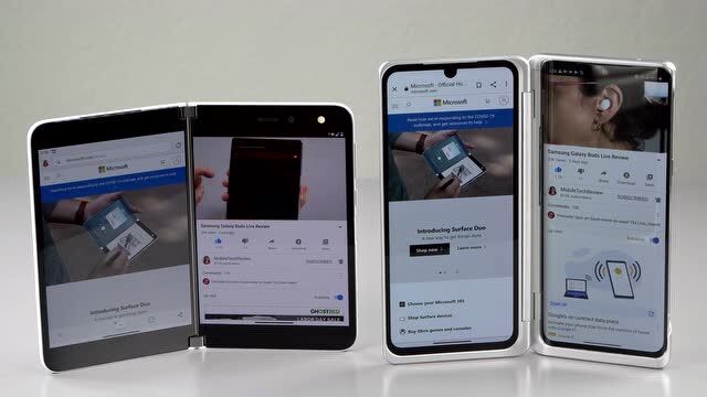 微软 Surface Duo折叠手机上手评测,这样的设计能否和三星一战